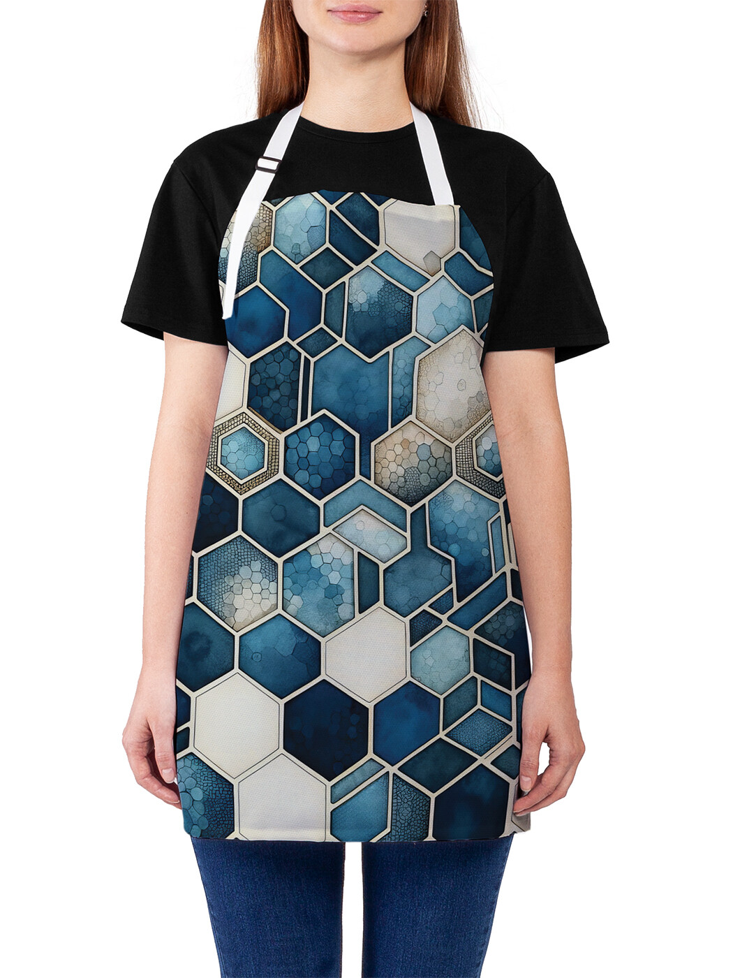 

Фартук кухонный JoyArty Декоративная мозайка, ap_sd2874, Синий