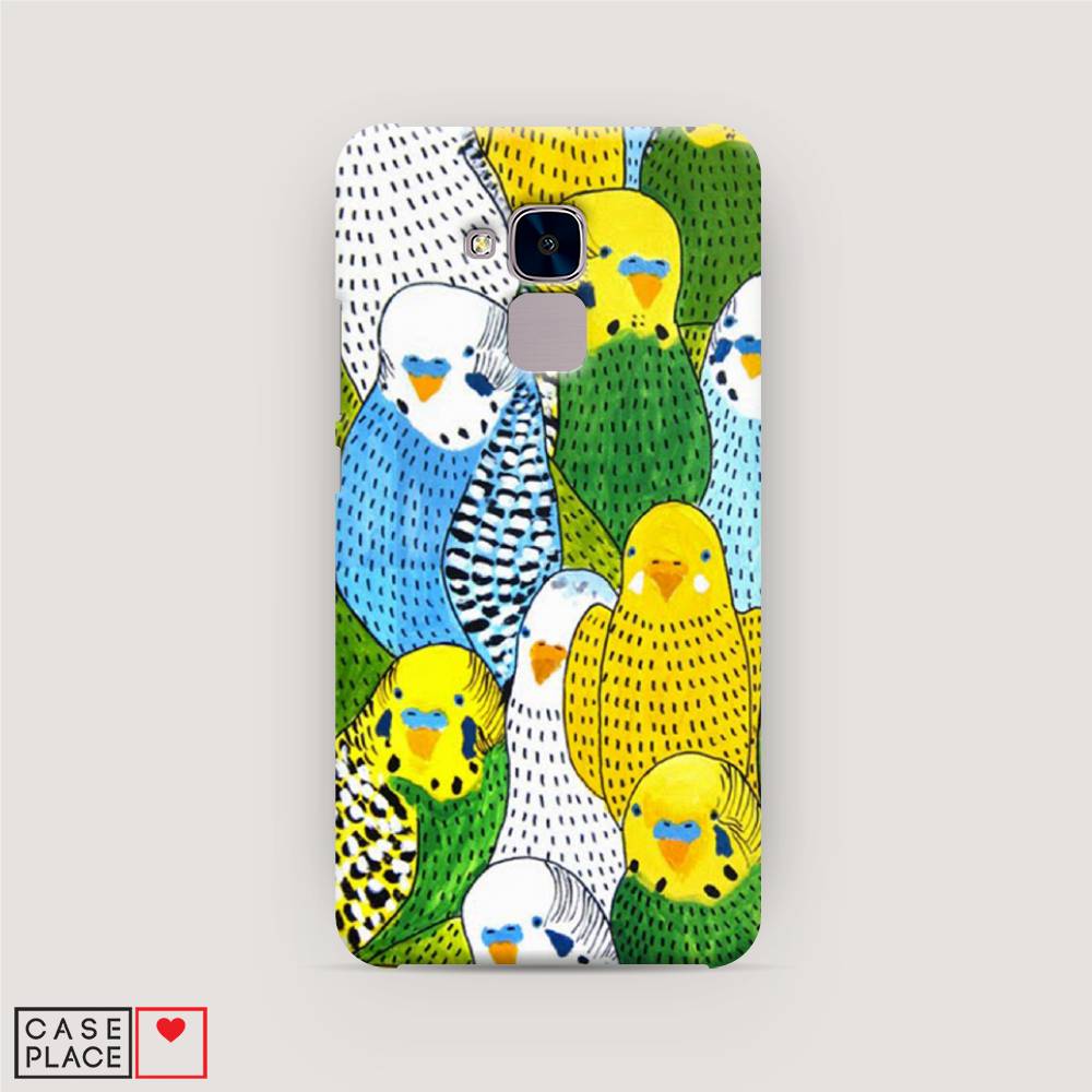 

Чехол Awog "Попугаи" для Honor 5C, 60420-1