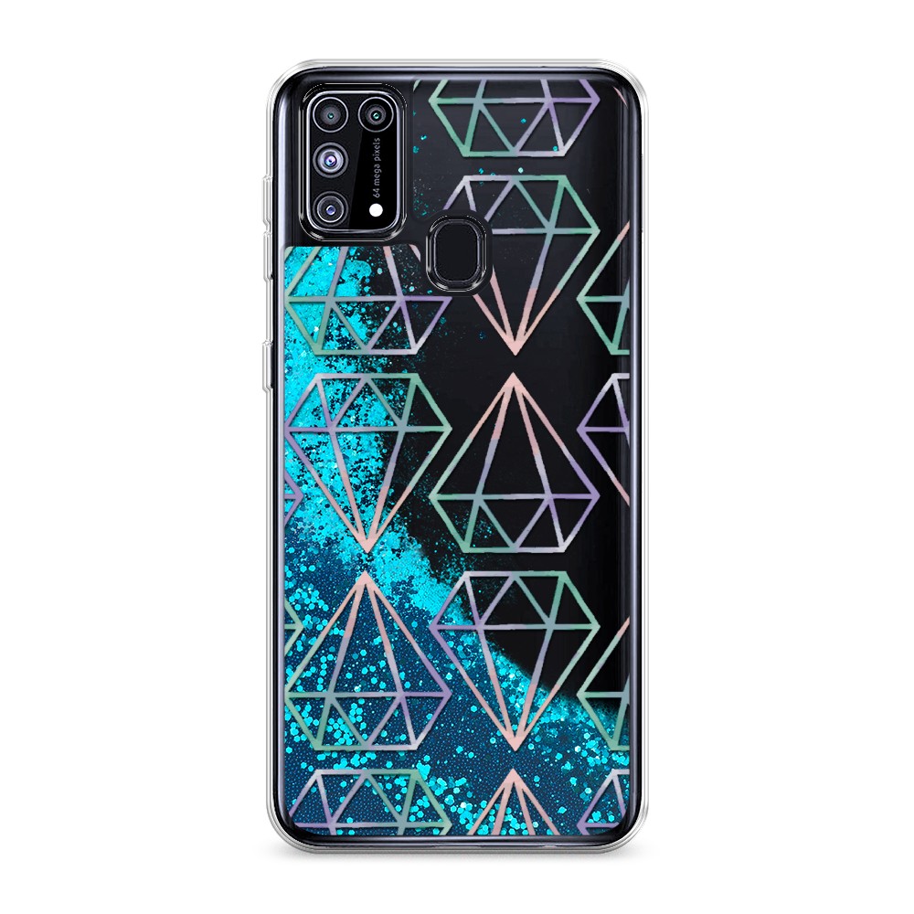 

Чехол Awog на Samsung Galaxy M31 / Самсунг M31 "Бриллианты голографика", 2100793-1
