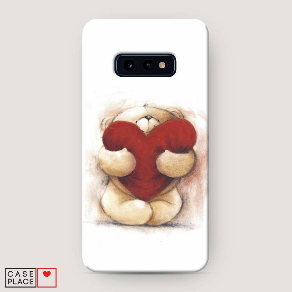 

Пластиковый чехол "Мишка с сердцем 1" на Samsung Galaxy S10E, 27220-5