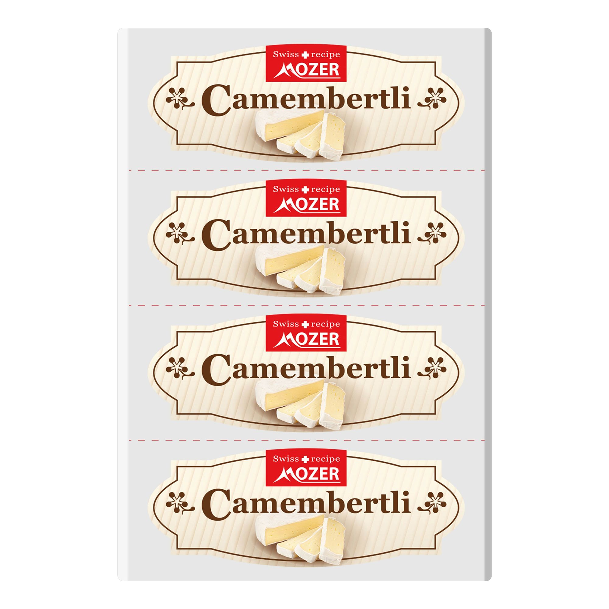 Сыр мягкий Moser Camembertli с белой плесенью 50% БЗМЖ