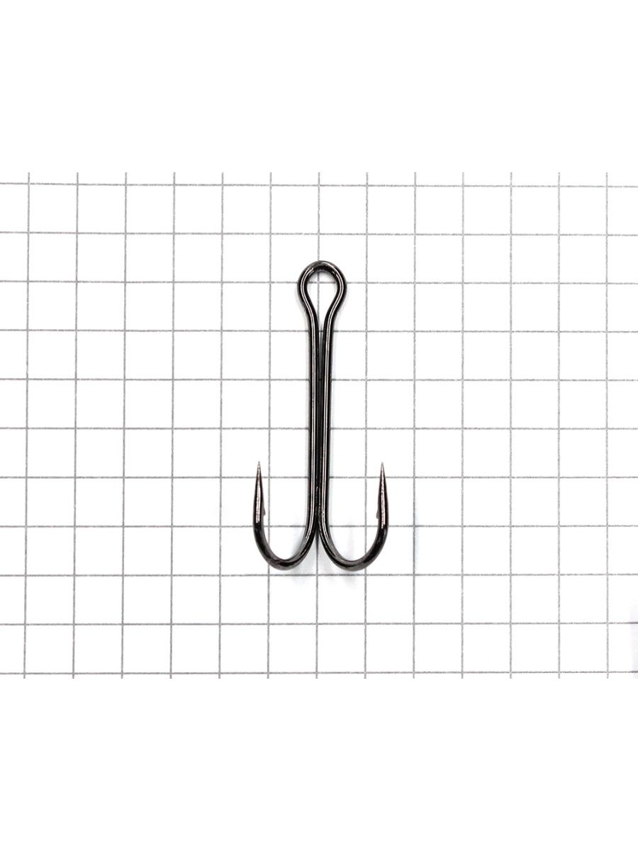 Крючок Namazu «Double Hook Long», размер 1 (INT), цвет BN, двойник (40 шт.)/200/