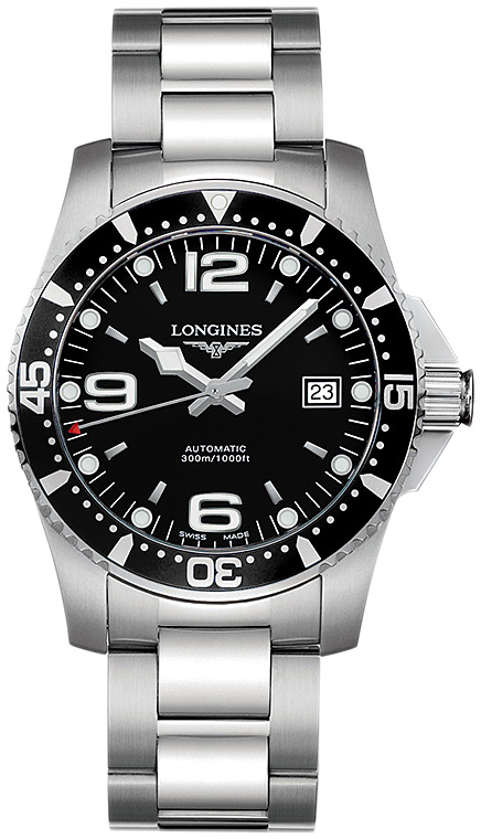 

Наручные часы мужские Longines HydroConquest L3.742.4.56.6, HydroConquest L3.742.4.56.6