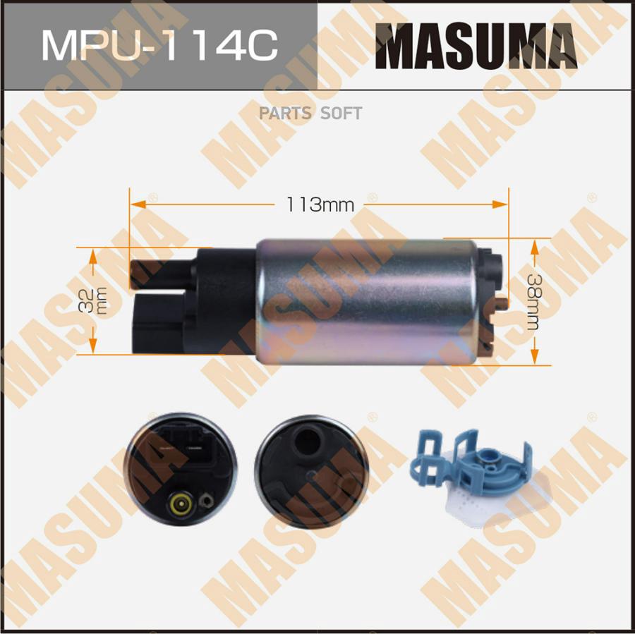 Насос топливный LEXUS/TOYOTA 09- MASUMA MPU-114C
