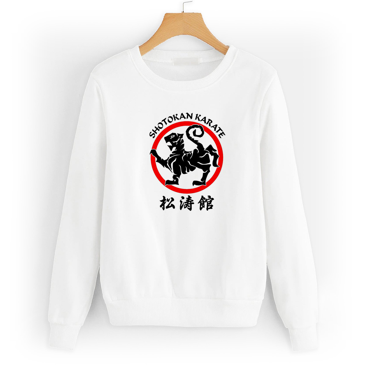 

Свитшот белый CoolPodarok Shotokan karate (каратэ), W0113457