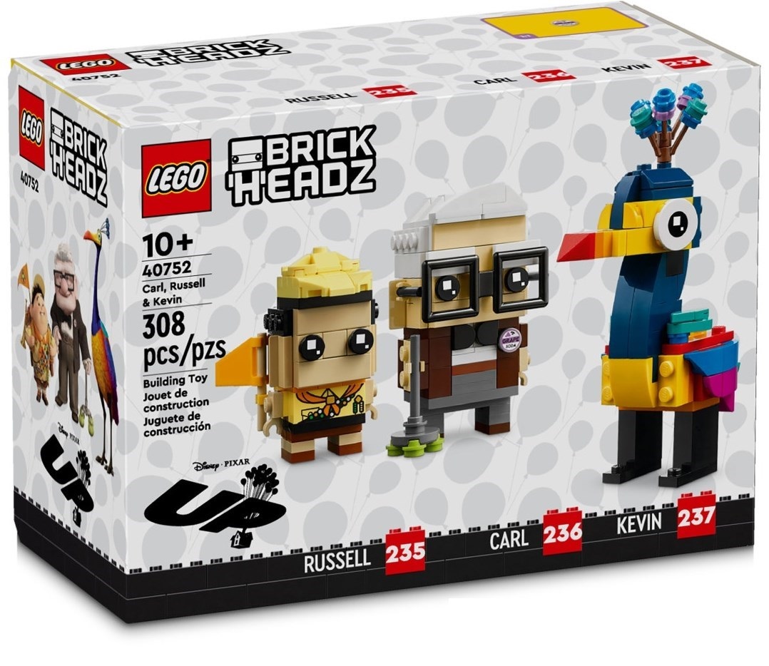 

Конструктор Lego 40752 BrickHeadz Карл Рассел и Кевин 308 деталей