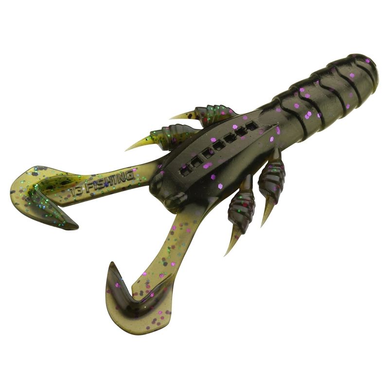 

Силиконовая приманка 13 Fishing Ninja Craw 76 мм цвет MC 6 шт, Ninja Craw
