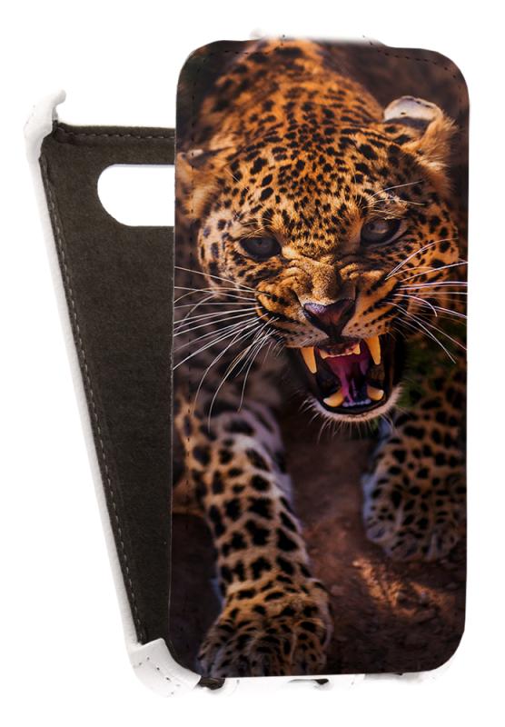 

Кожаный чехол для Nokia Lumia 820 Redberry Leather Case (Белый) (Дизайн 147)