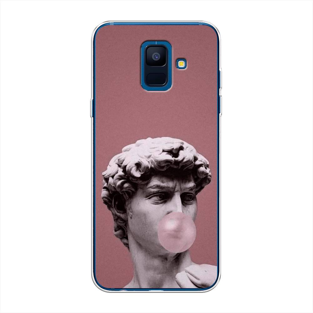 

Чехол Awog на Samsung Galaxy A6 "Modern David", Синий, 25950-9