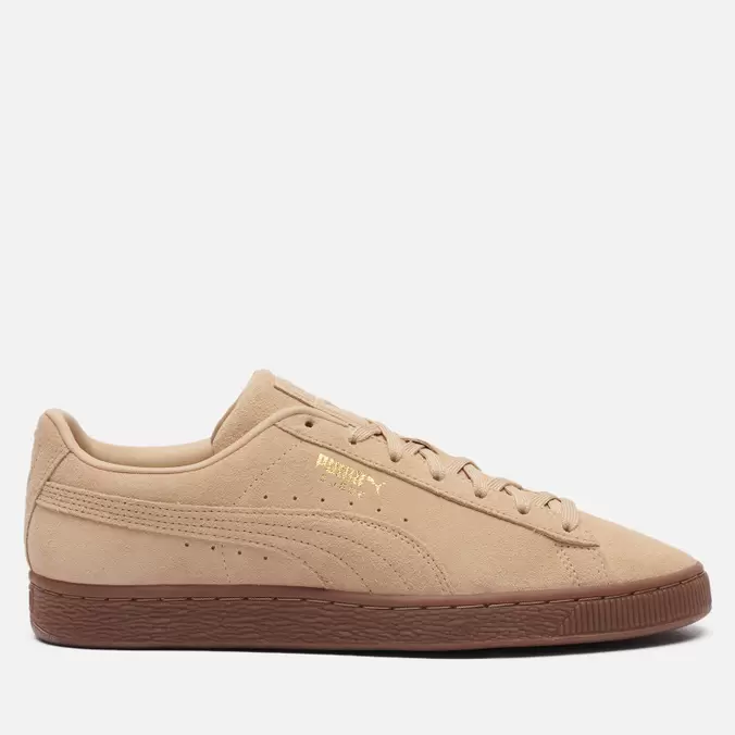 

Кеды мужские PUMA Suede Gum бежевые 40.5 EU, Suede Gum