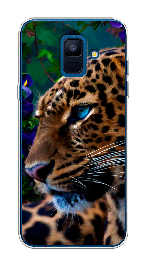 

Чехол Awog на Samsung Galaxy A6 "Хищный взгляд", Оранжевый;зеленый;фиолетовый, 25950-1