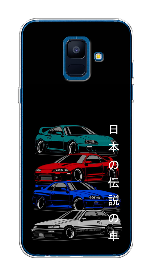 

Чехол Awog на Samsung Galaxy A6 "JDM Legend cars", Зеленый;красный;синий, 25950-5