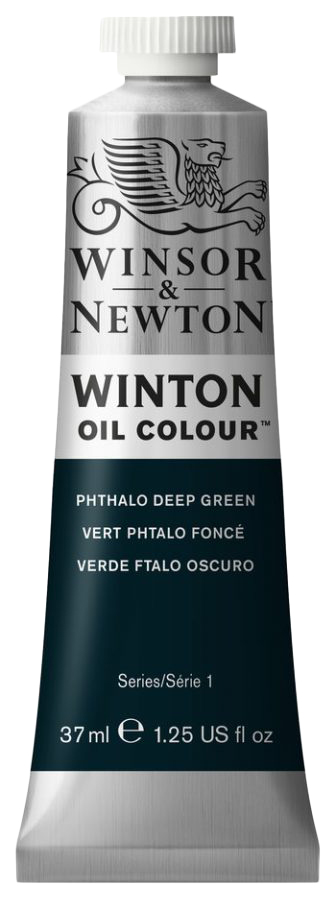Масляная краска WINSOR&NEWTON Winton 37 мл 048 фтало-зеленый темный