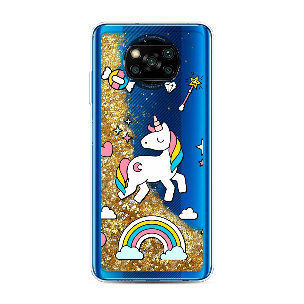 

Чехол Awog на Poco X3/X3 Pro "Принцесса единорог", 39290-1