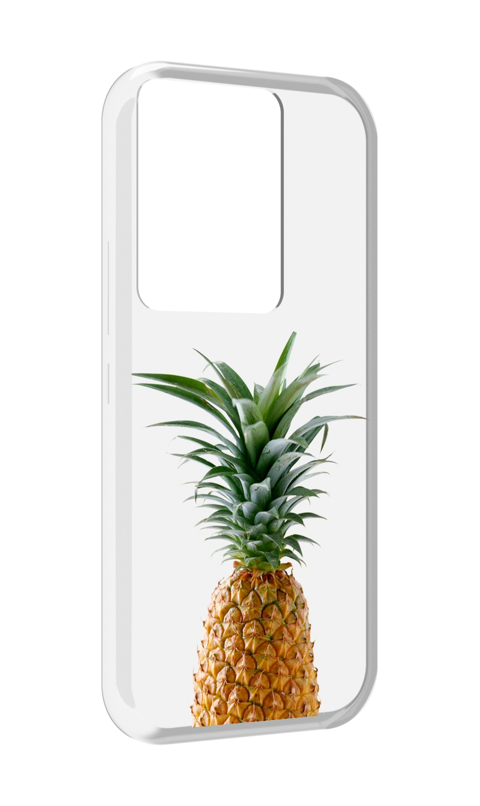 

Чехол MyPads ананас для Itel Vision 3 Plus / Itel P38 Pro, Прозрачный, Tocco