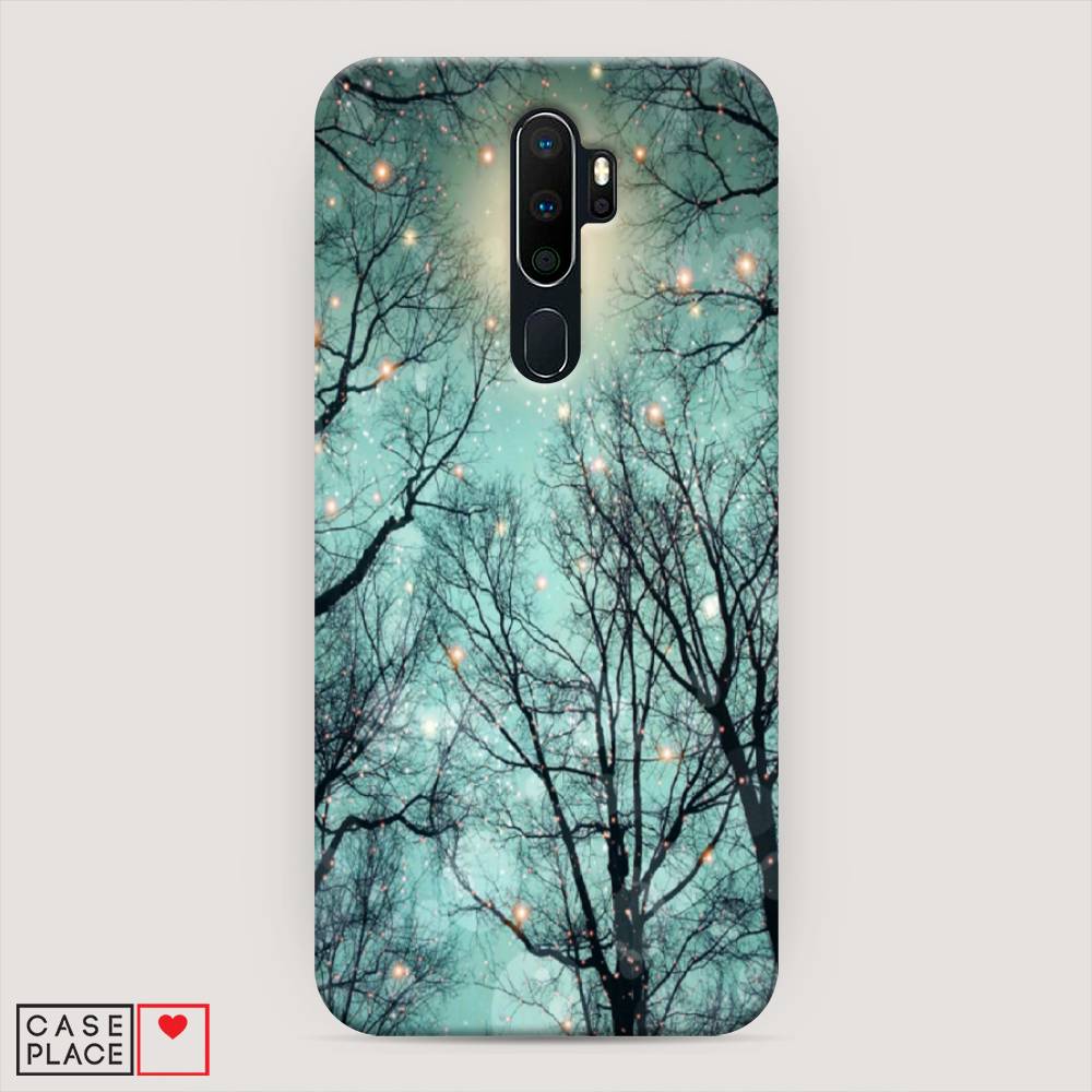 

Пластиковый чехол "Лес в сумерках" на Oppo A5 (2020), 251320-3