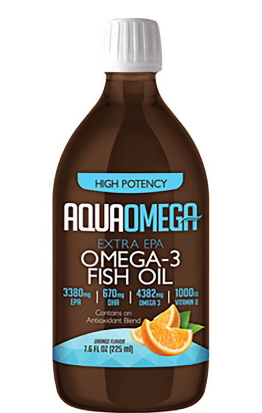 омега жирные кислоты Extra EPA Omega-3 Fish Oil Омега-3 225 мл AquaOmega тропик