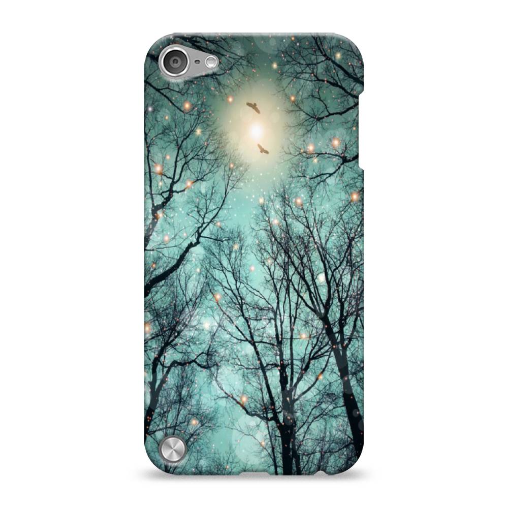 

Пластиковый чехол "Лес в сумерках" на Apple iPod Touch, 11120-3