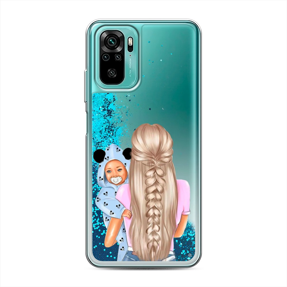

Чехол Awog на Xiaomi Redmi Note 10/Note 10S/M5s "Молодая мама", Разноцветный, 39993-1