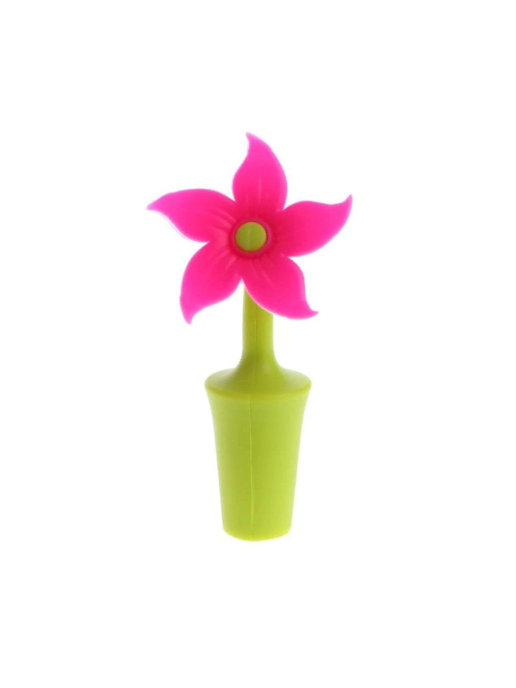 

Силиконовая пробка для бутылок FLOWER (Цвет: Розовый )