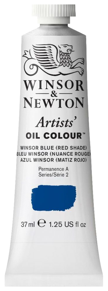 фото Масляная краска winsor&newton artists w&n-1214706 37 мл винзор красно-синий