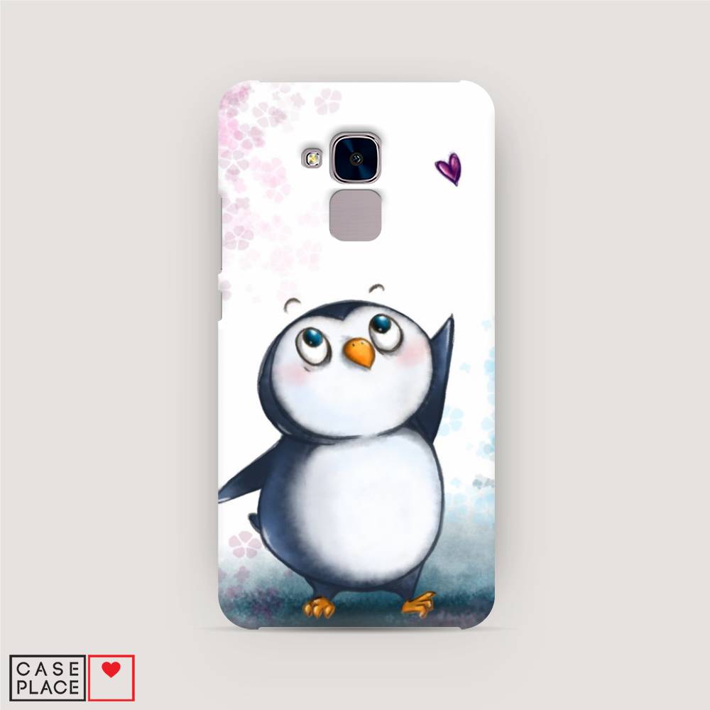 

Чехол Awog "Пингвин и сердечко" для Honor 5C, 60420-1