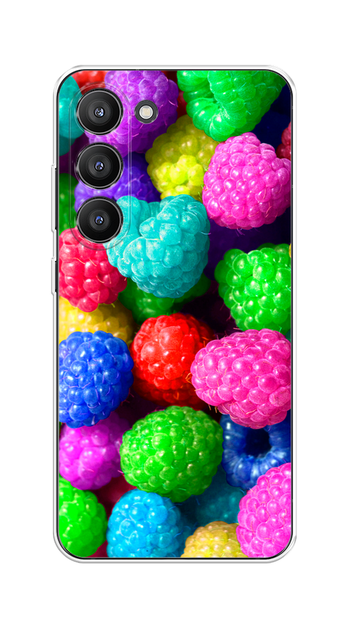 

Чехол на Samsung Galaxy S23 5G "Леденцовая малина", Фиолетовый;розовый;зеленый, 2107350-1