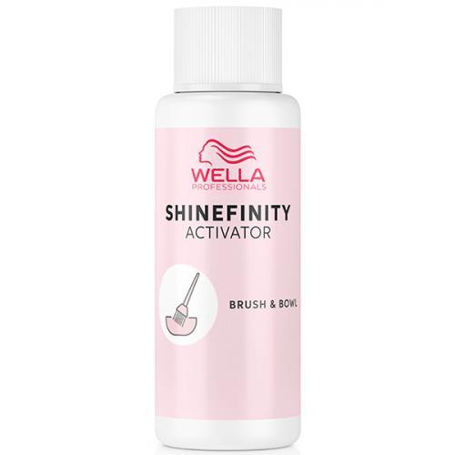 Активатор Wella Professionals Shinefinity 2% для нанесения кисточкой 60 мл wella professionals активатор 2% для нанесение аппликатором shinefinity bottle 60 мл
