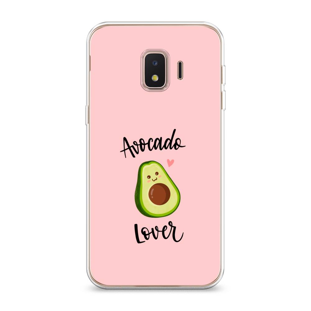 

Чехол на Samsung Galaxy J2 Core (2020) "Avocado lover", Розовый;зеленый, 2100550-6