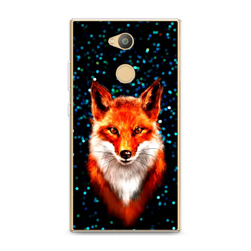 фото Силиконовый чехол "волшебная лиса" на sony xperia l2 awog