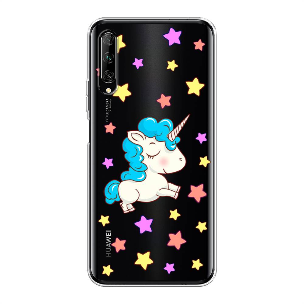 

Чехол Awog на Huawei Y9s "Звездный единорог", Разноцветный, 611150-2