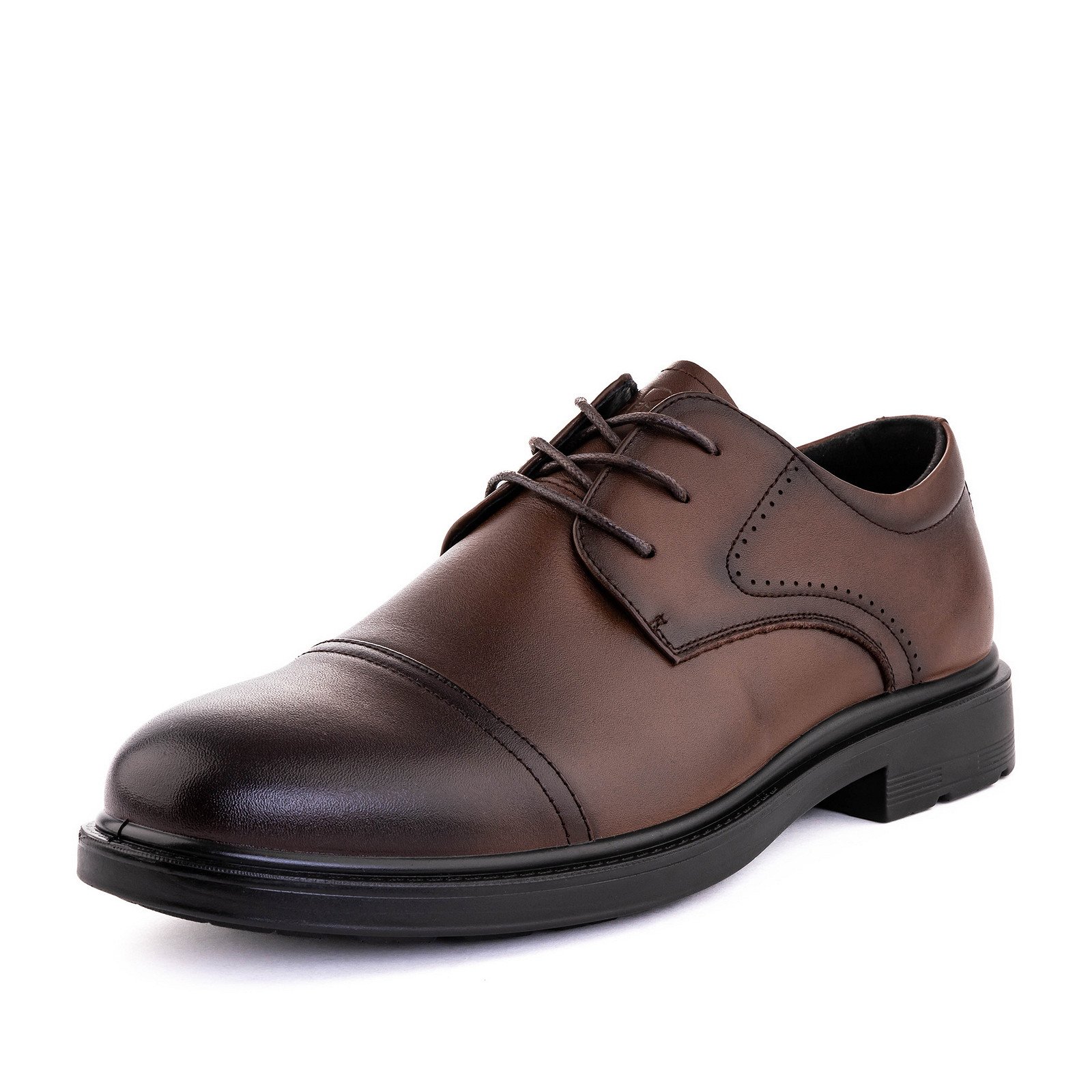 

Туфли мужские ZENDEN 58-32MV-941KK коричневые 43 RU, Коричневый, 58-32MV-941KK