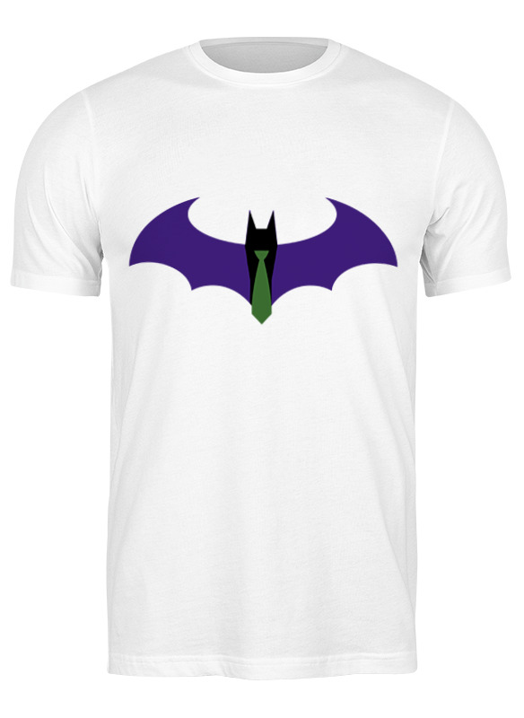 

Футболка мужская Printio Batman x joker белая S, Batman x joker