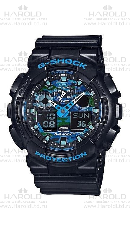 

Наручные часы мужские Casio G-Shock GA-100CB-1A, G-Shock GA-100CB-1A