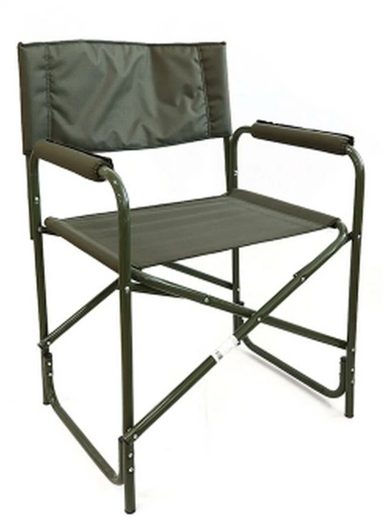 Кресло складное СЛЕДОПЫТ 585х450х825 мм, сталь 20 мм, хаки