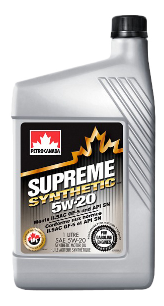 Моторное масло Petro-canada Supreme Synthetic 5W20 1л 2840₽