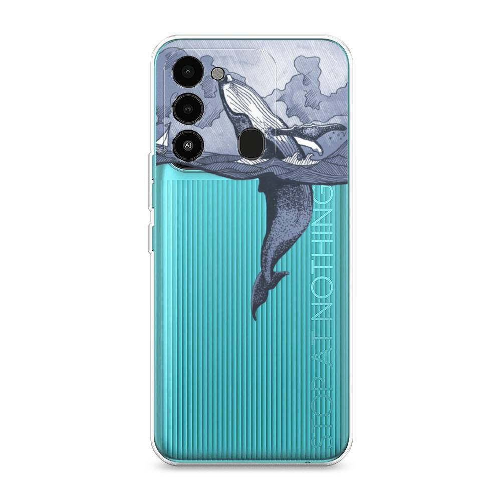 

Чехол Awog на Tecno Spark Go 2022/8С/9 "Два измерения", Разноцветный, 301350-7