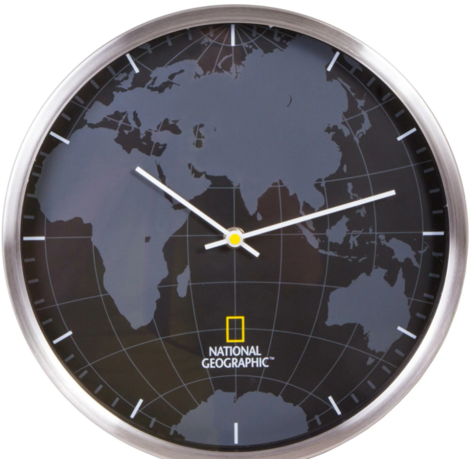 фото Часы настенные bresser national geographic 30 см 73787 настенные часы bresser
