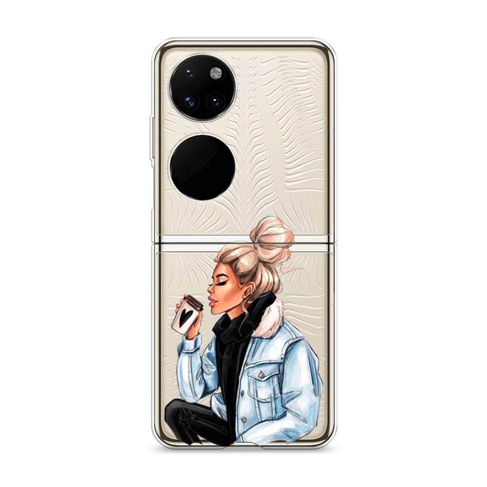 

Чехол Awog "Cute girl" для Huawei P50 pocket