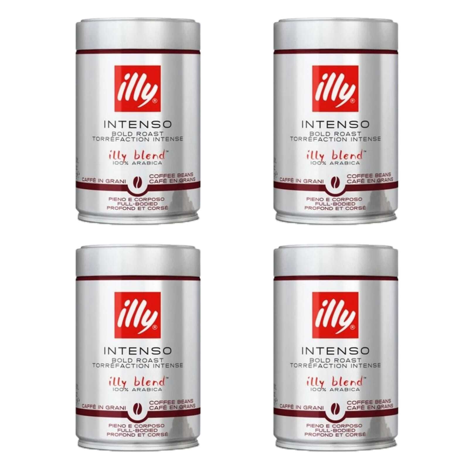 

Кофе в зернах ILLY Intenso сильной обжарки, 250 г х 4 шт