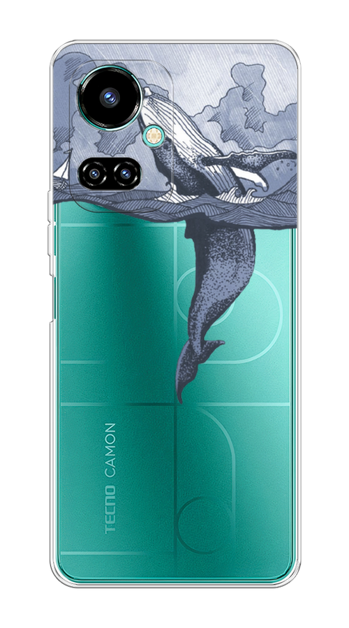 

Чехол Awog на Tecno Camon 19/19 Pro 4G "Два измерения", Разноцветный, 302250-7