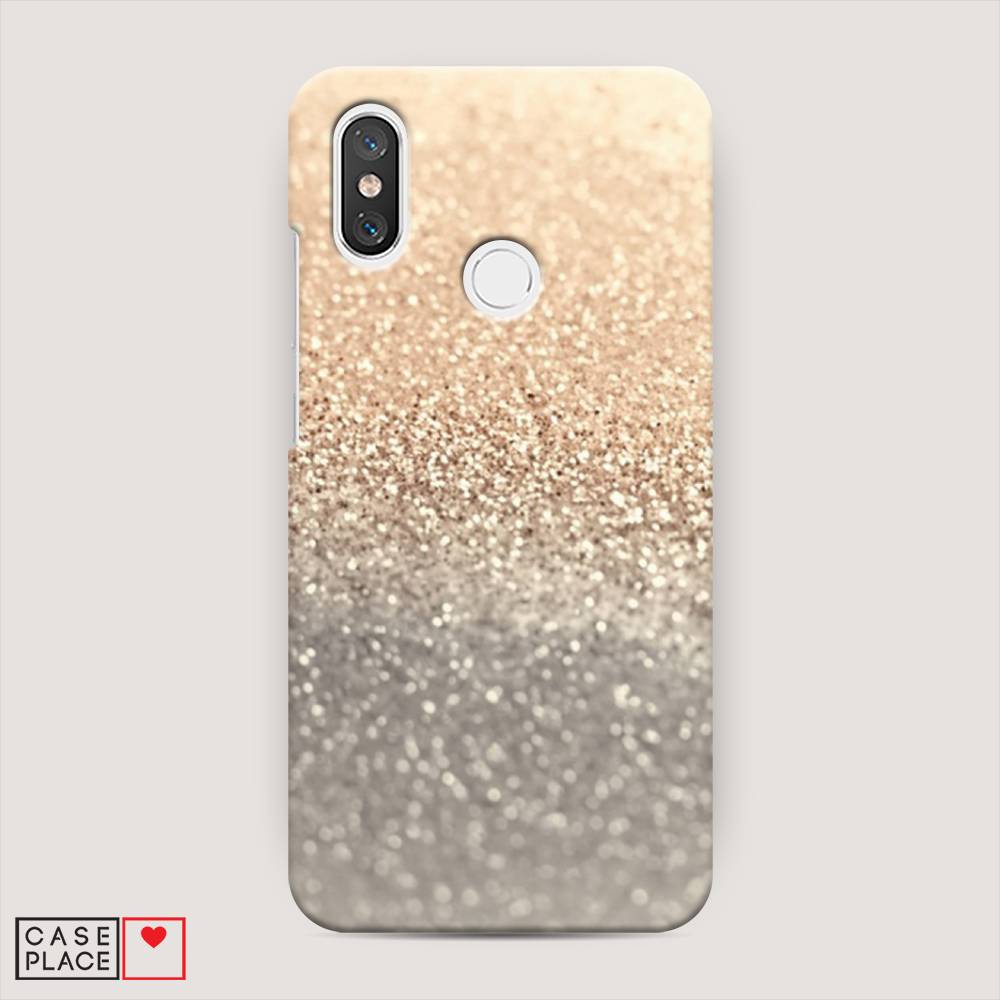

Пластиковый чехол "Песок золотой рисунок" на Xiaomi Mi 8