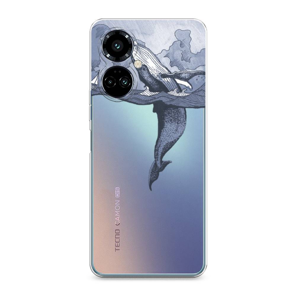 

Силиконовый чехол "Два измерения" на Tecno Camon 19 Pro