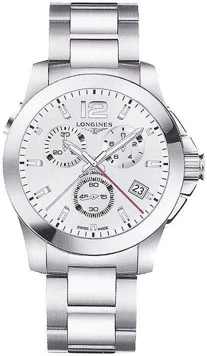 

Наручные часы мужские Longines Conquest L3.702.4.76.6, Conquest L3.702.4.76.6