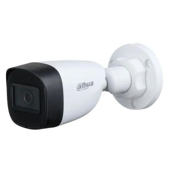 

Камера видеонаблюдения аналоговая Dahua DH-HAC-HFW1200CP-0280B, 1080p, 2.8 мм, белый