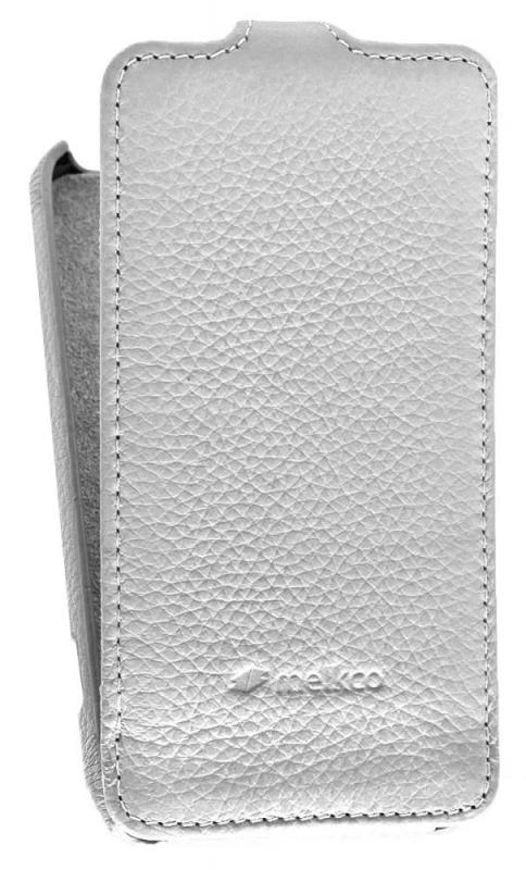 

Кожаный чехол для HTC One V / Primo / T320e Melkco Leather Case - Jacka Type (White LC), Белый
