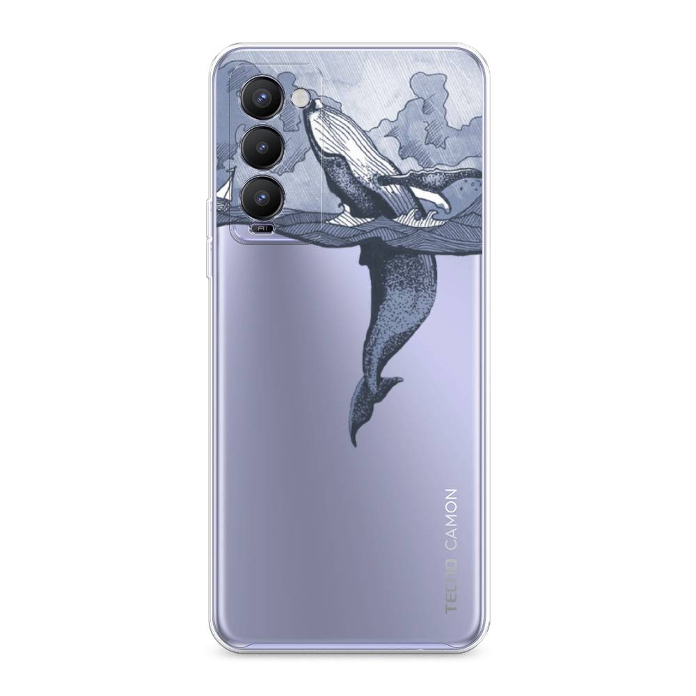 

Чехол Awog на Tecno Camon 18/18T "Два измерения", Разноцветный, 300950-7