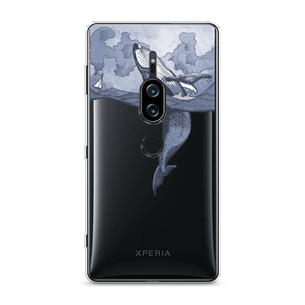 

Силиконовый чехол "Два измерения" на Sony Xperia XZ2 Premium, 53350-7