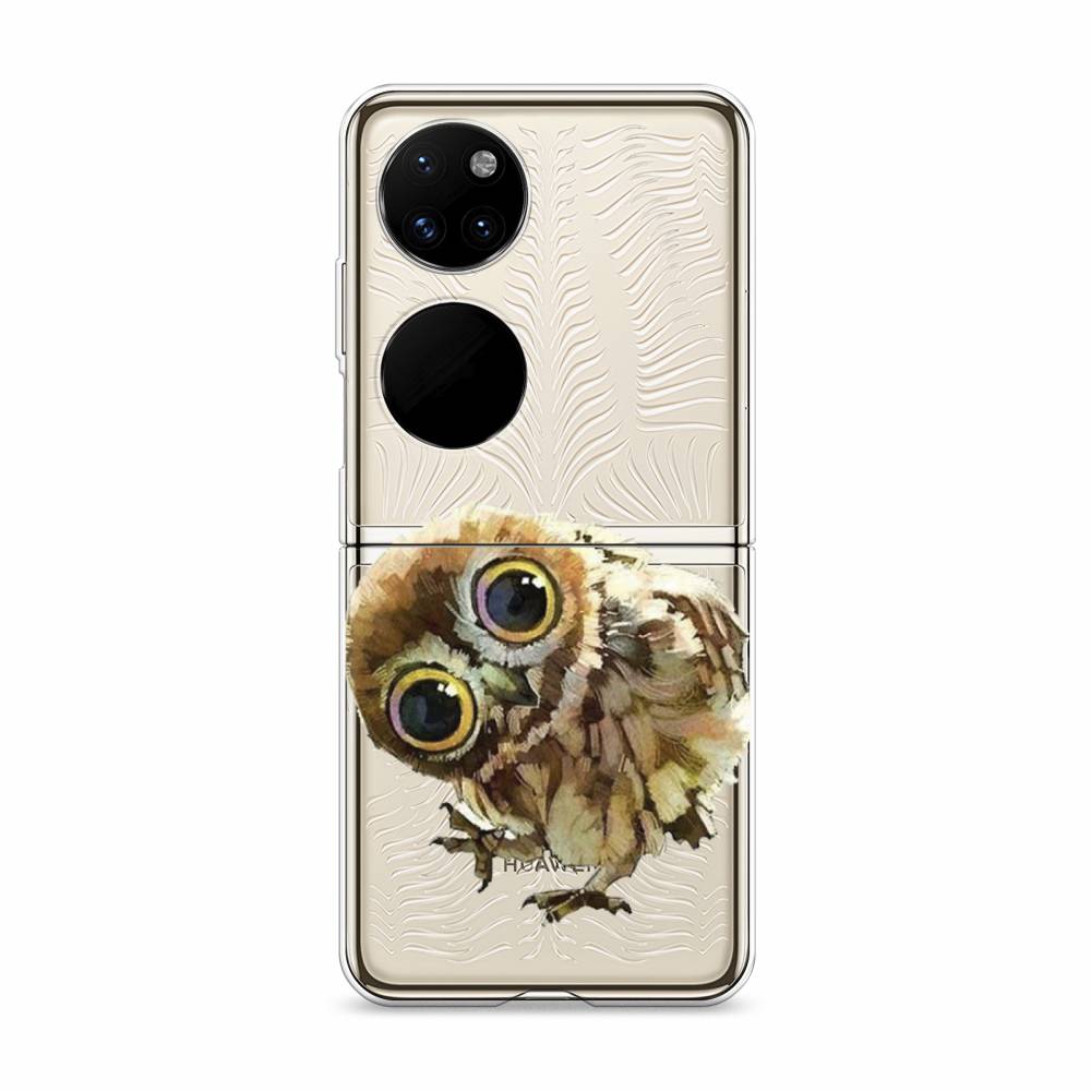 

Чехол Awog "Любопытный совенок" для Huawei P50 pocket