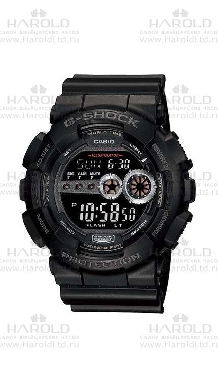 

Наручные часы мужские Casio G-Shock GD-100-1B, G-Shock GD-100-1B